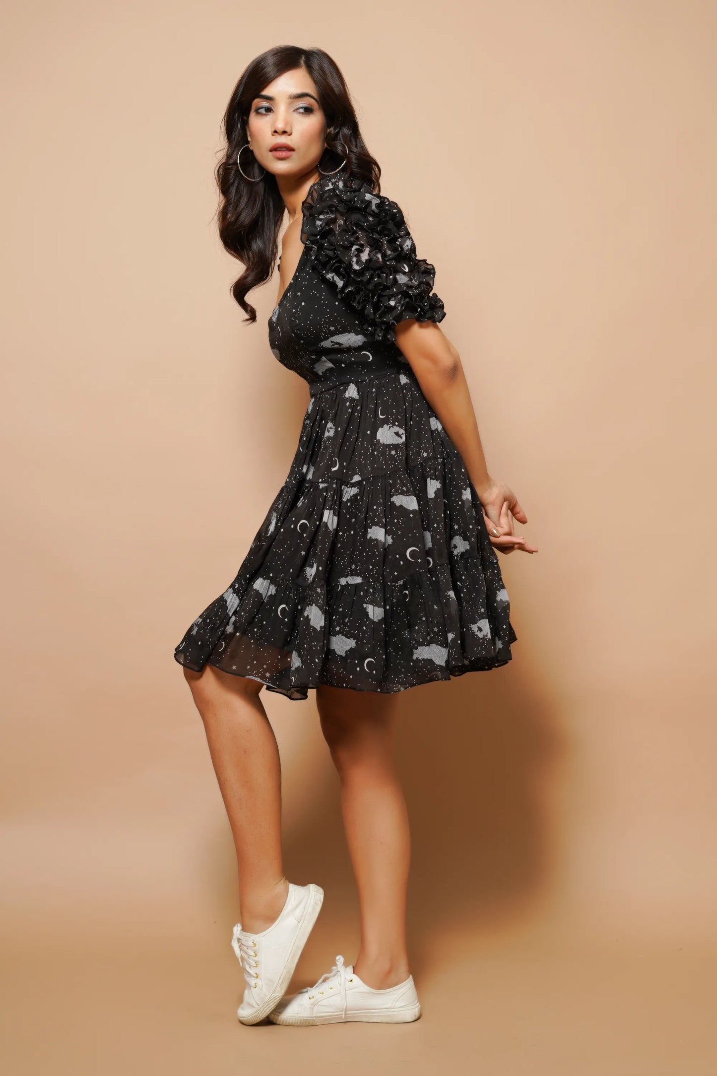 Black Organza Mini