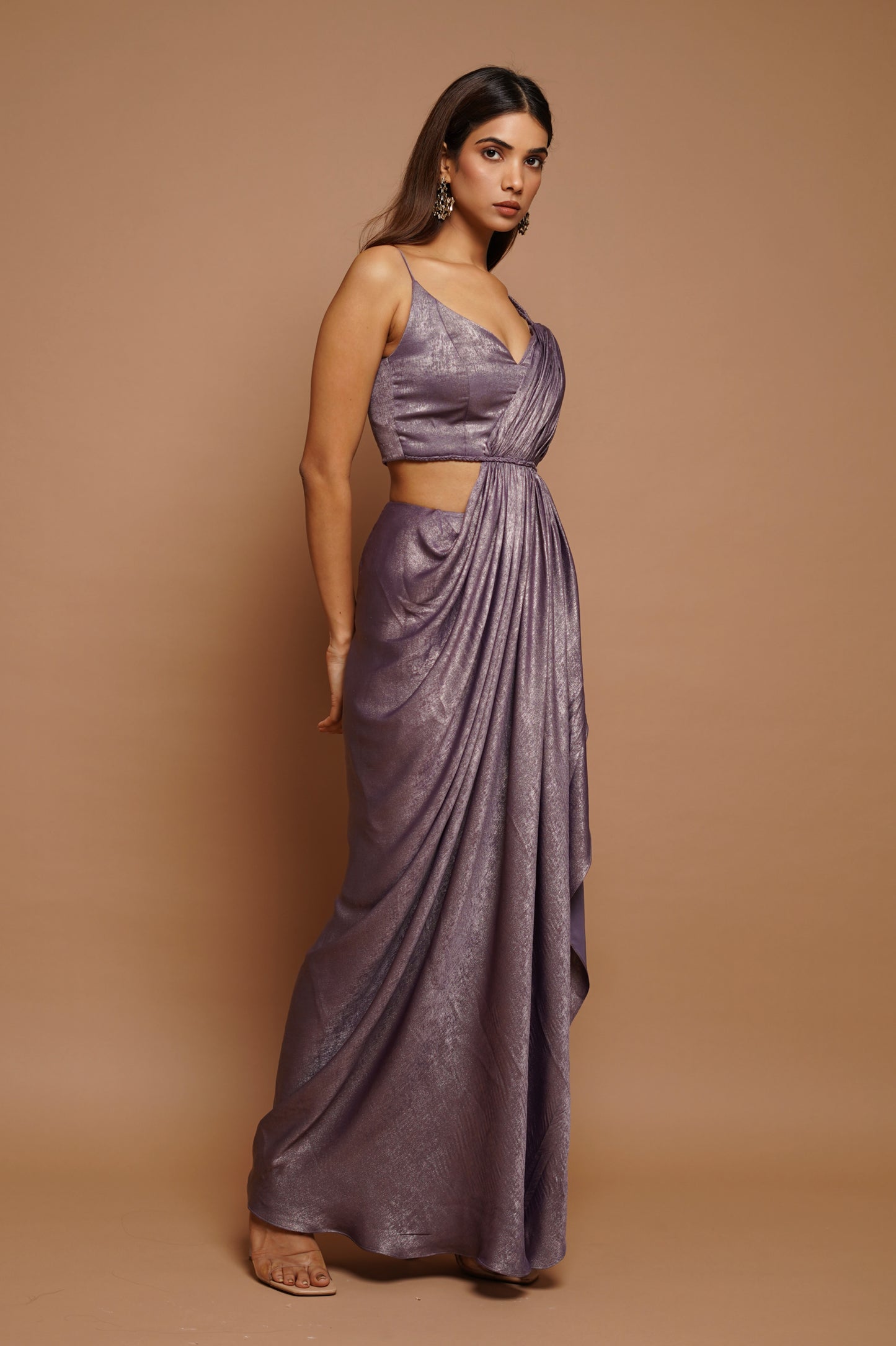 Purple Shimmer Dress