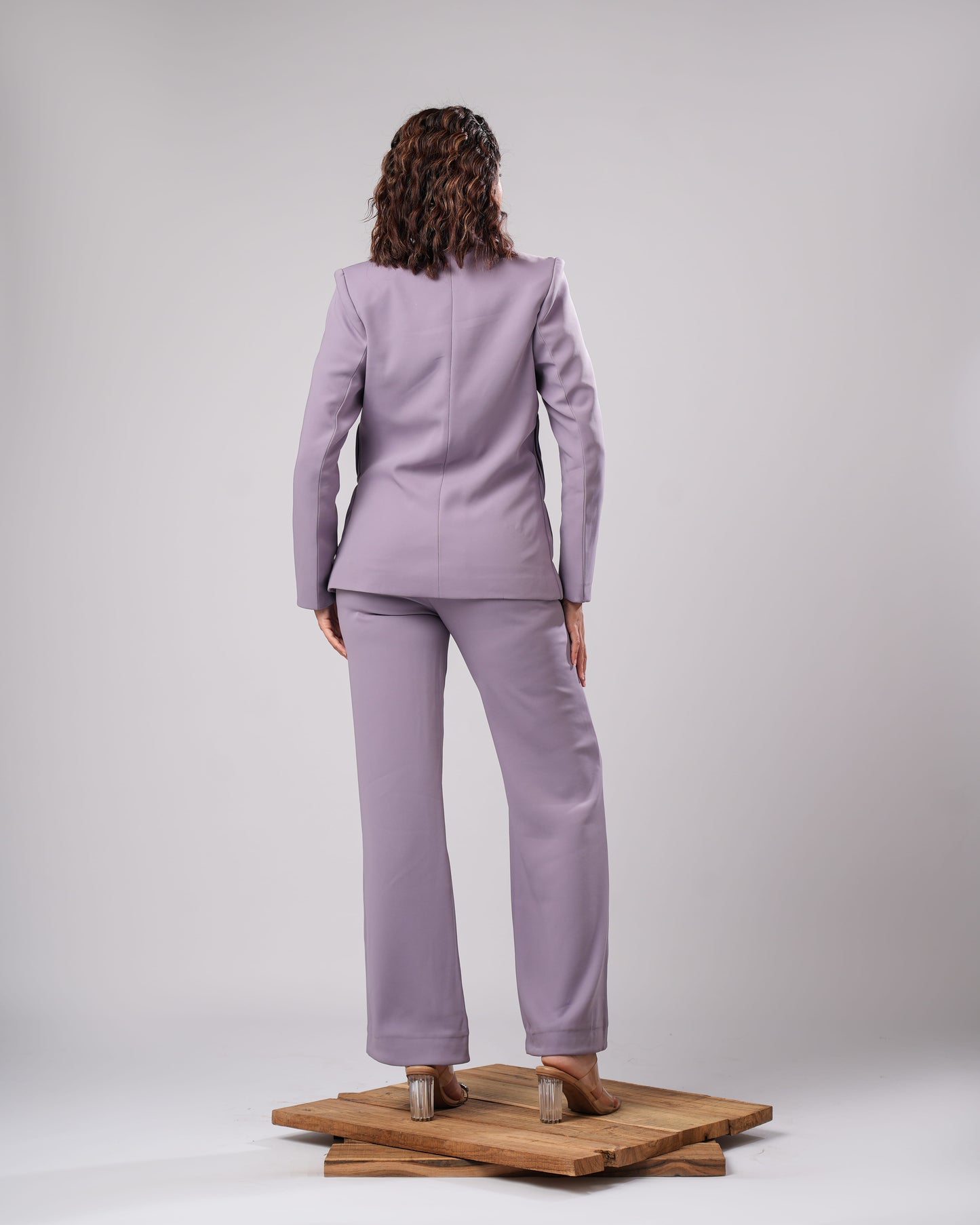 Seren - Lilac Architectural Power Suit (SET OF 2)