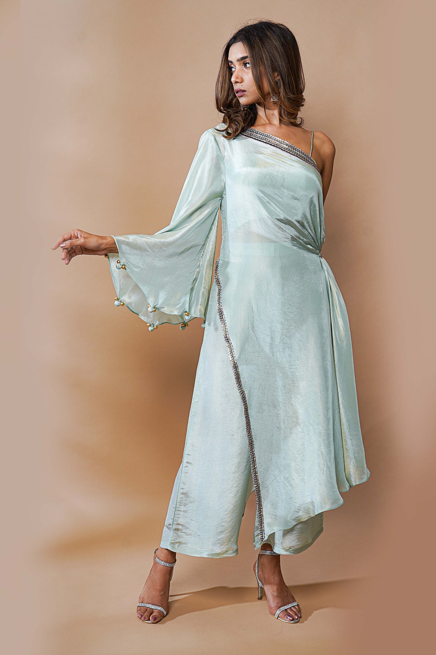 Draped Kimono Set (Set Of 3)