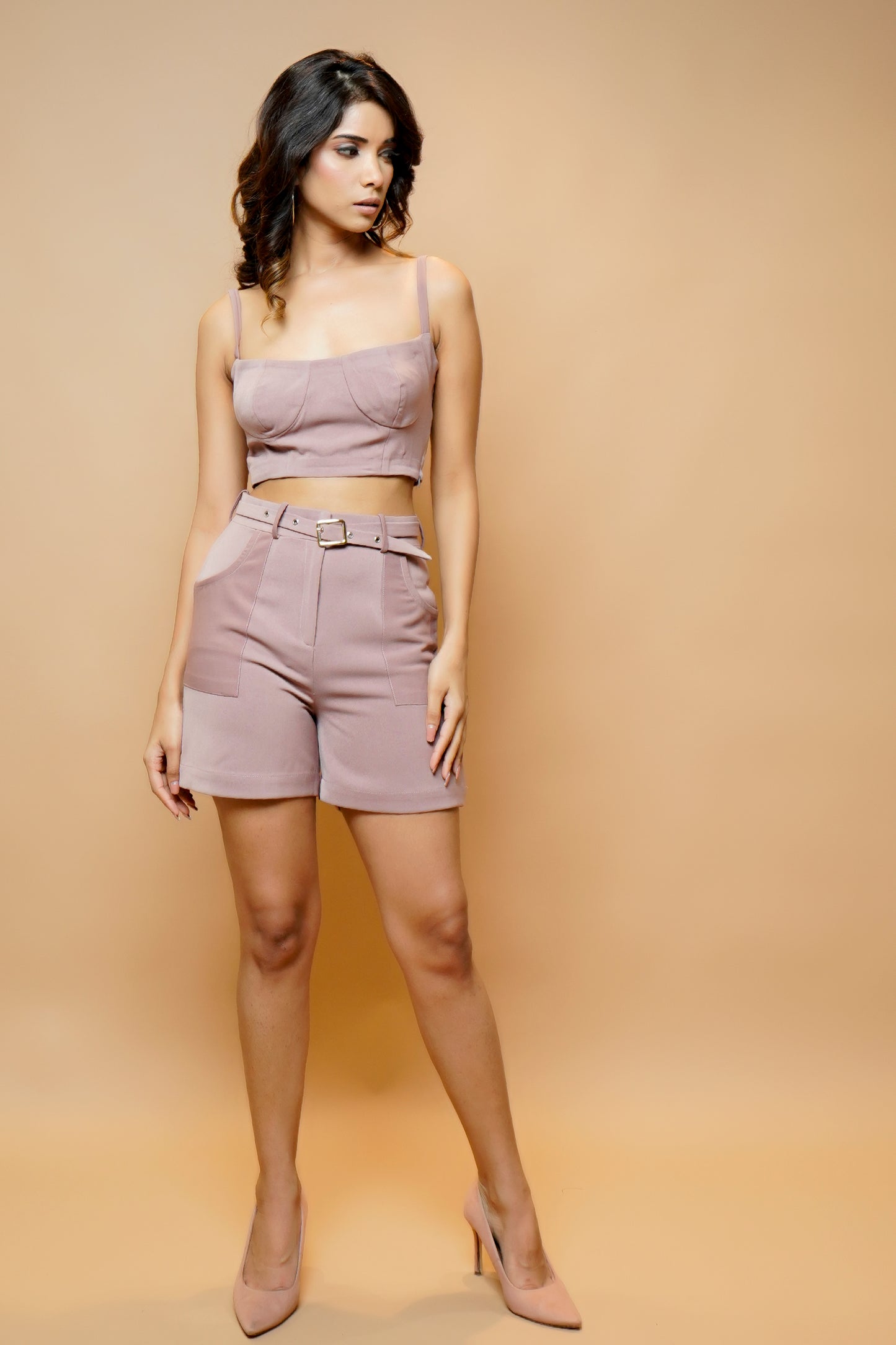 Dusky Pink 3-Piece Co-Ord